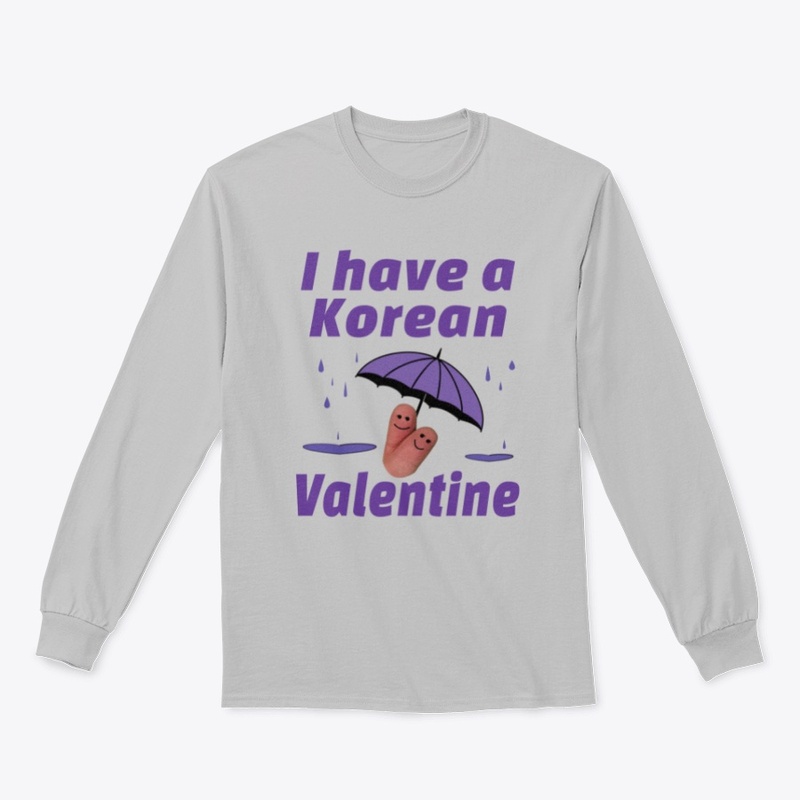 I have a Korean Valentine with umbrella