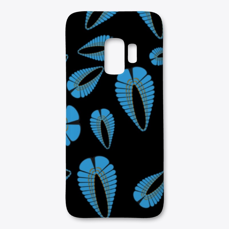 Blue pattern