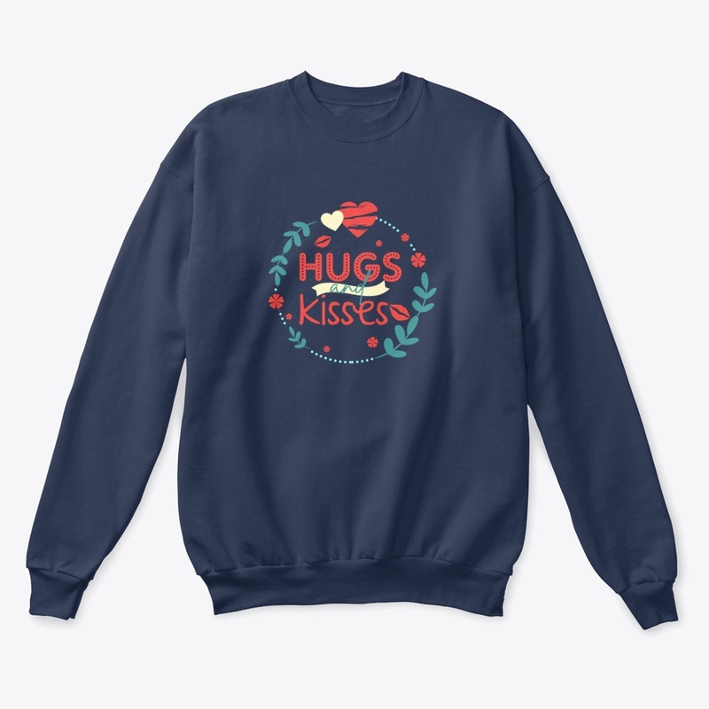 HUGS AND KISSES UNISEX HOODIE/ T-SHIRT