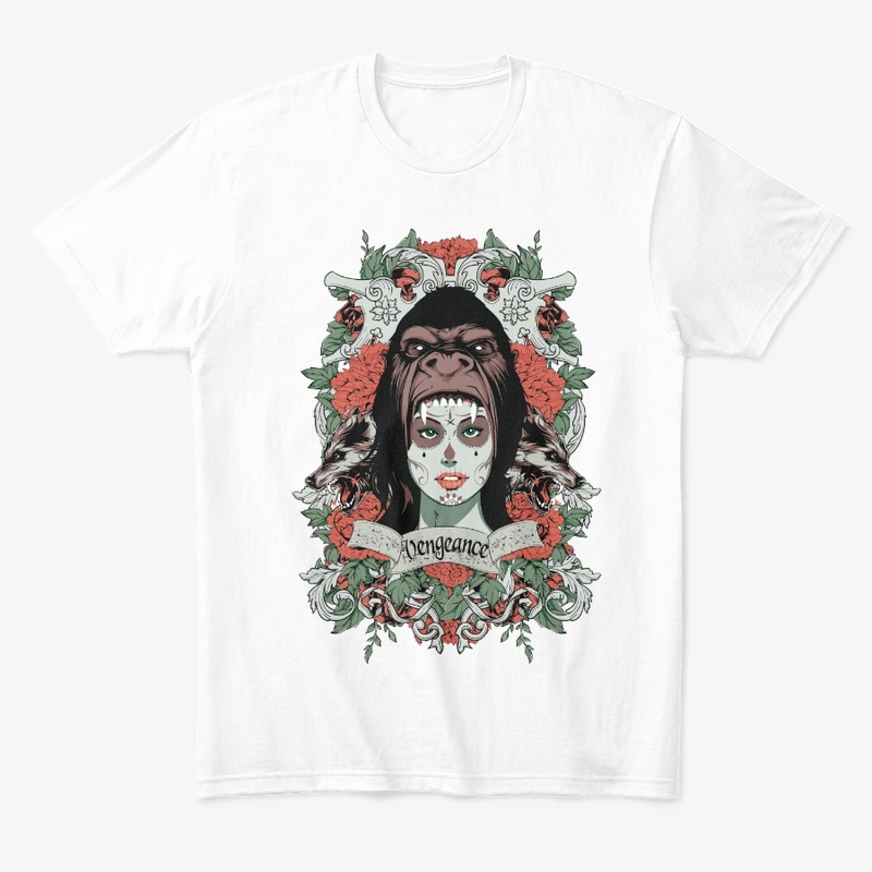 Craze Uk | Gorilla Woman Vengeance Tees