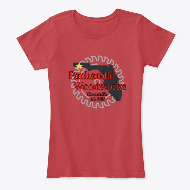 Panhandle Large Logo Ladies Tee