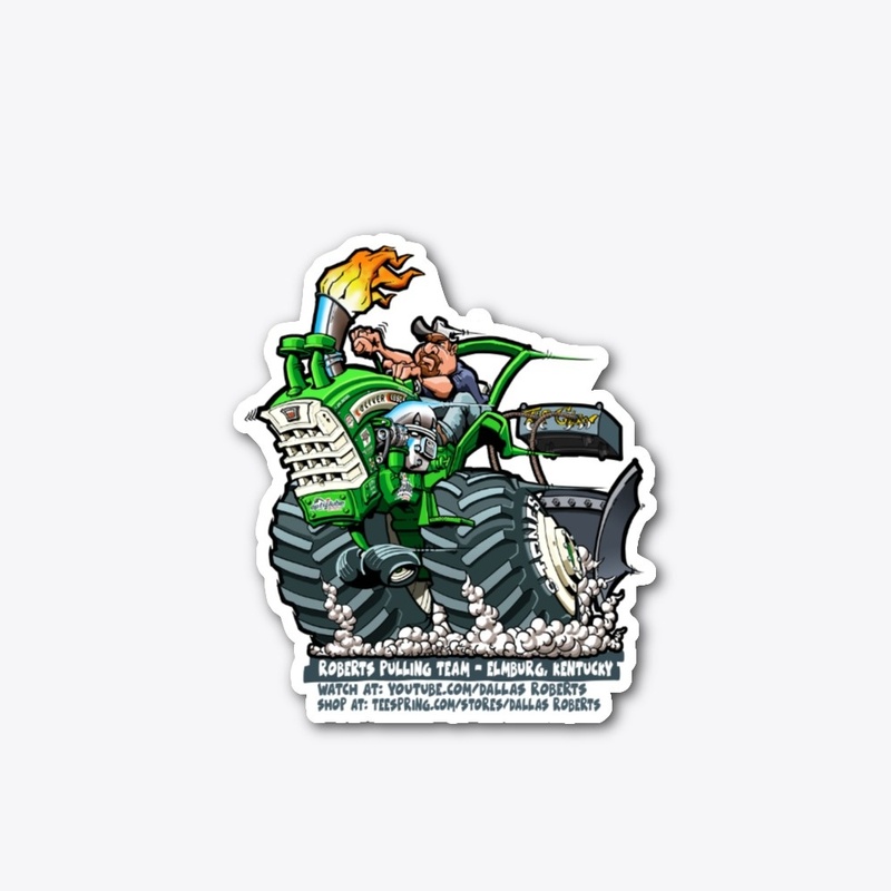 Oliver 1950 Puller Sticker