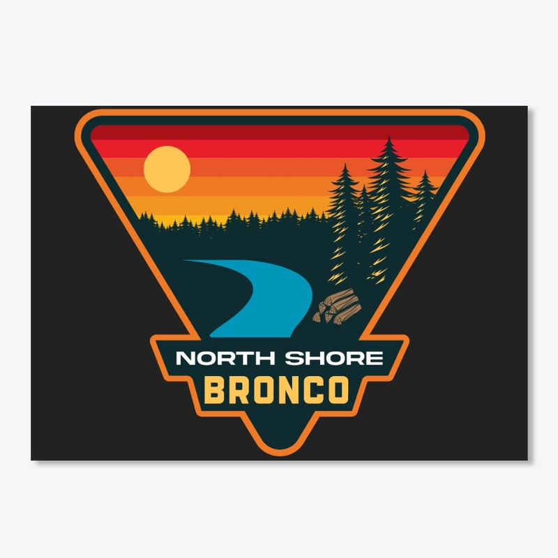 North Shore Bronco Logo