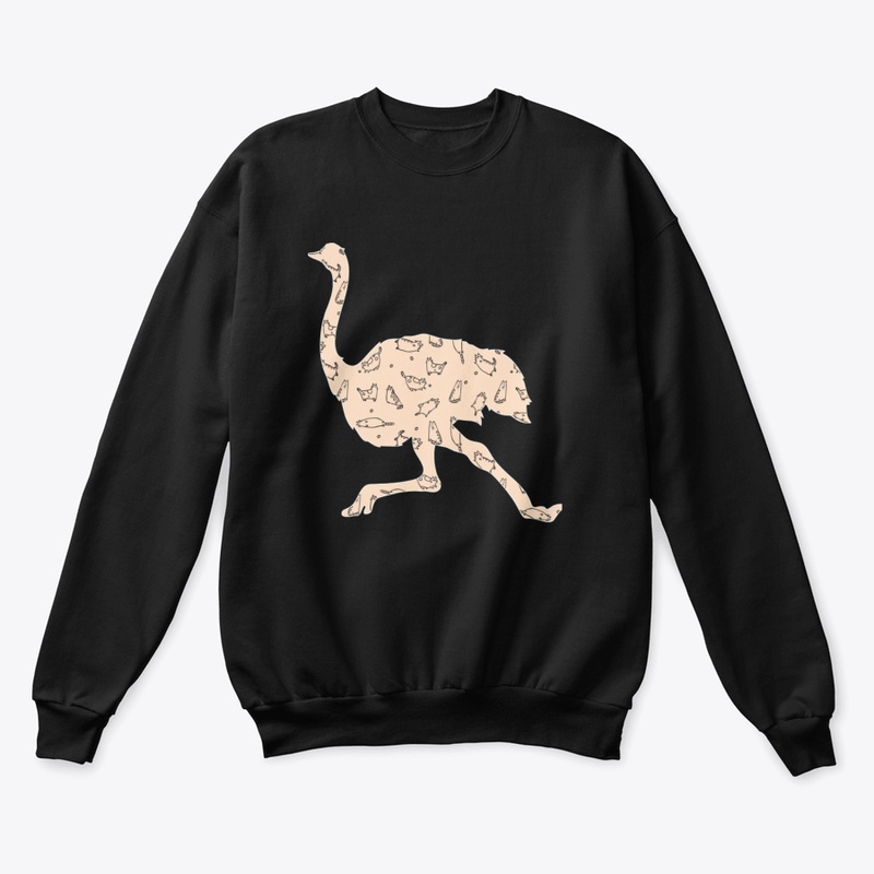 Ostrich Funny Bird (448)