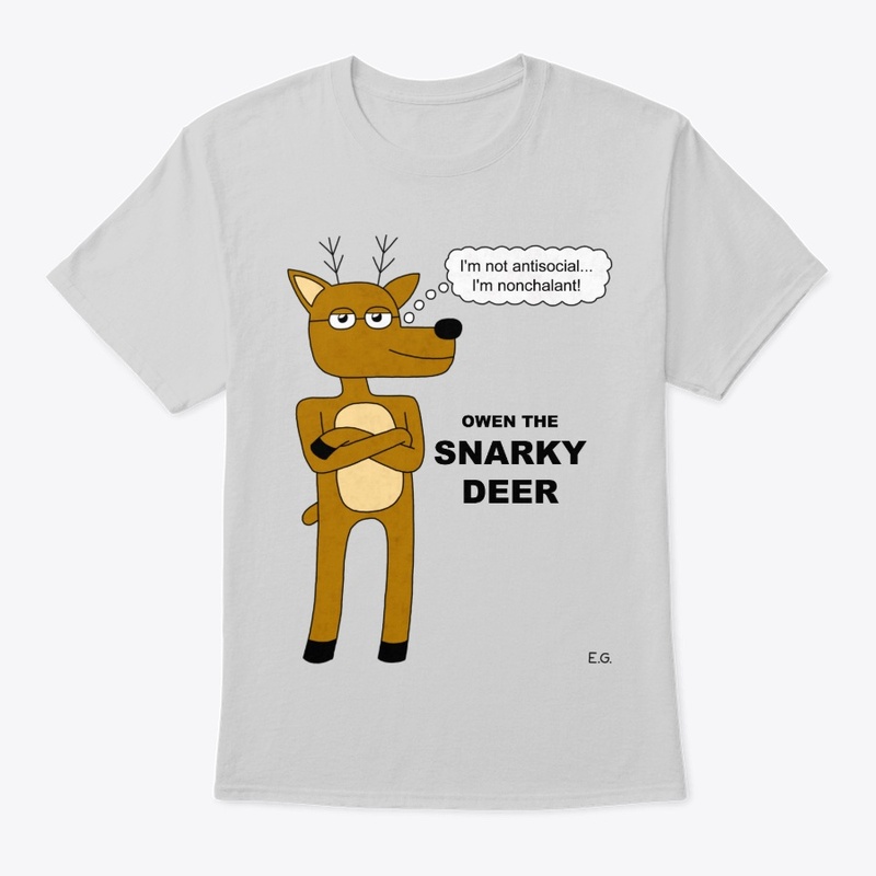Owen the Snarky Deer in Color