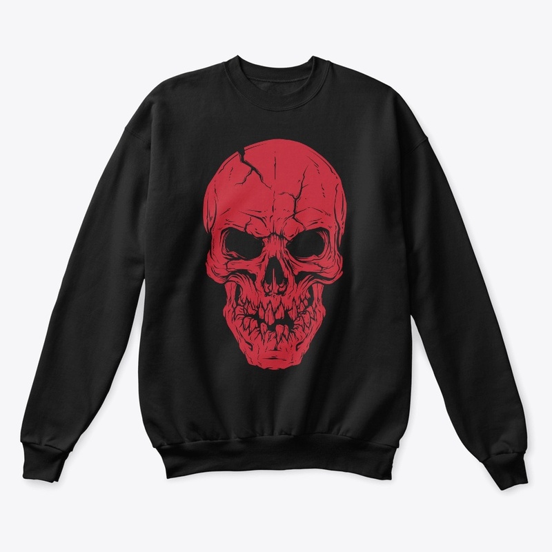 Scary Skeleton Skull 