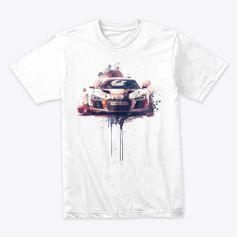 Race Car watercolour style