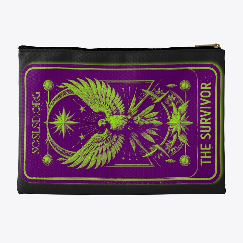 Survivor Tarot pouch in mystic colorway