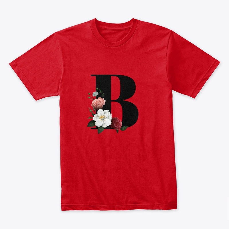 Floral Letter B
