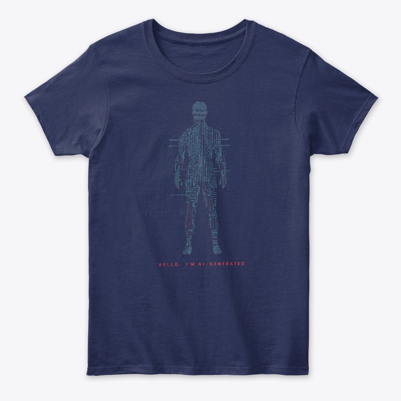 Hello, I’m AI-Generated – Futuristic 