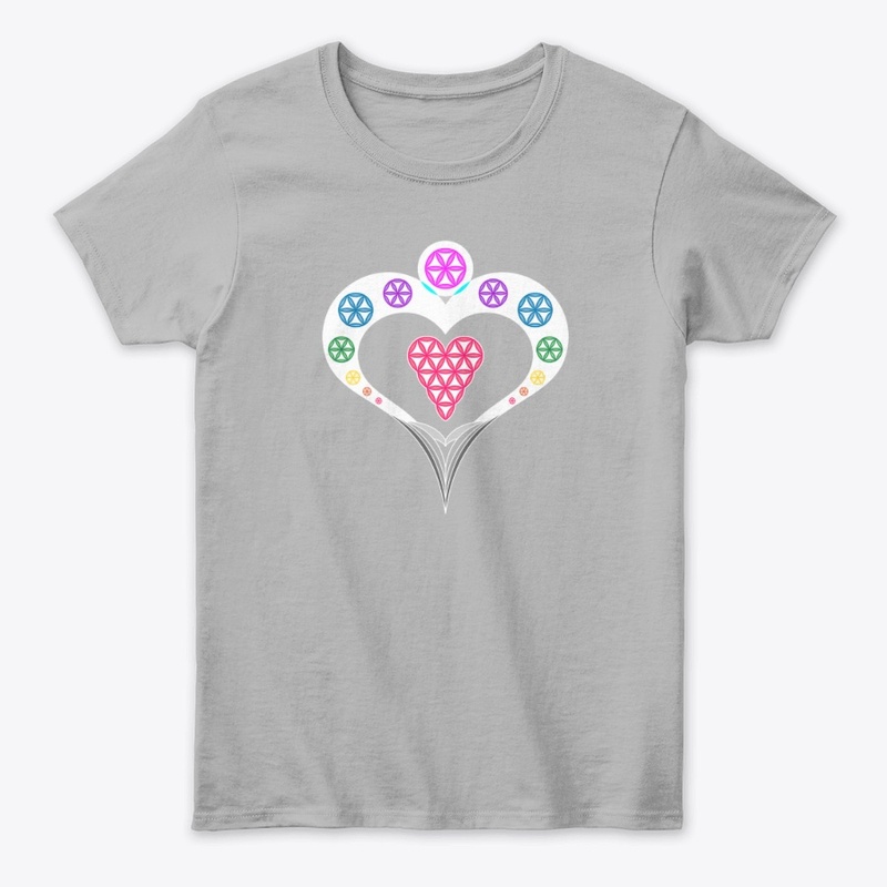 Heart Angel With The Heart Of Life