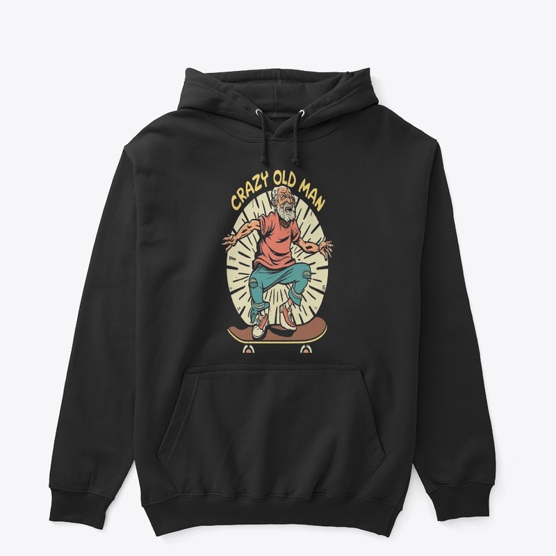 Crazy Old Man T-shirts Desgin