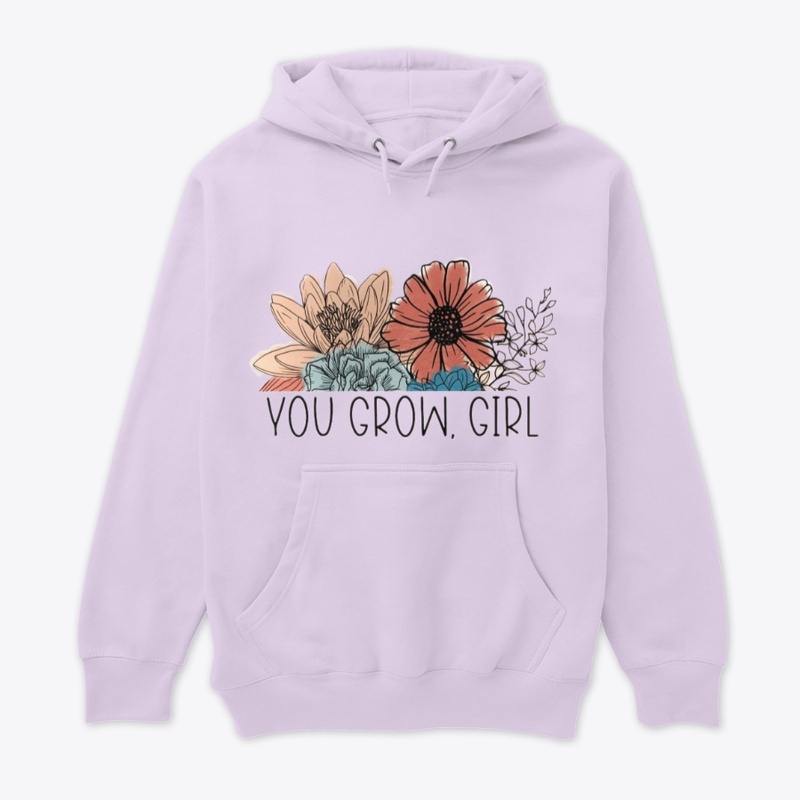 Floral printed t shirt and merchandise 