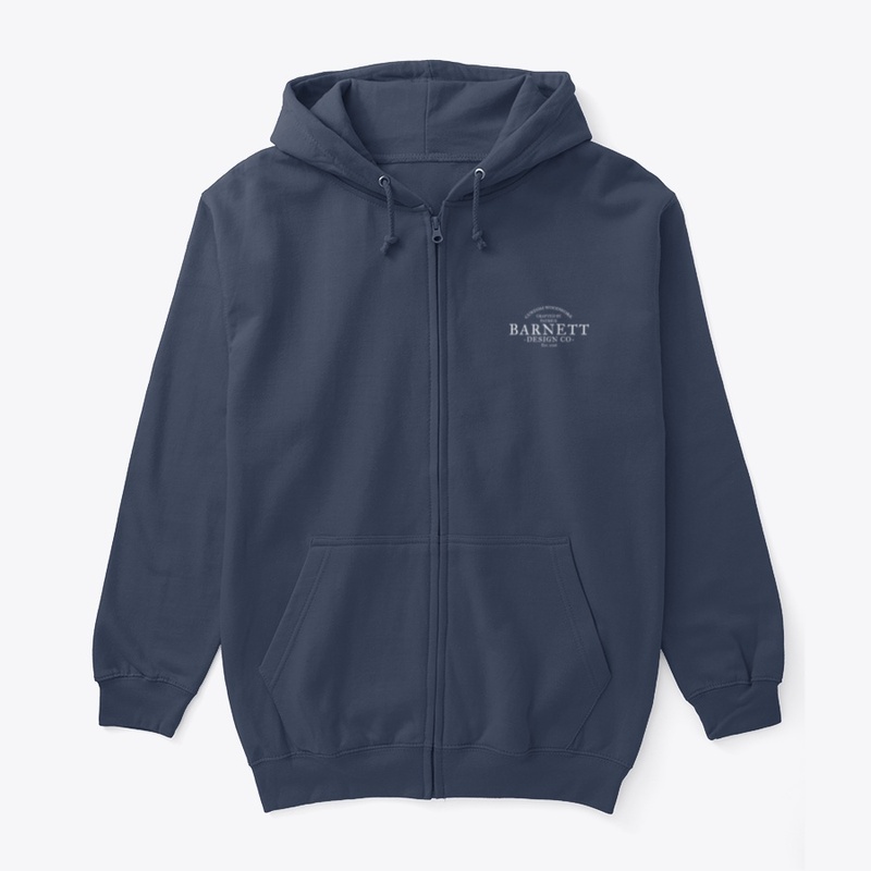 Barnett Design Co Brand - White Logo