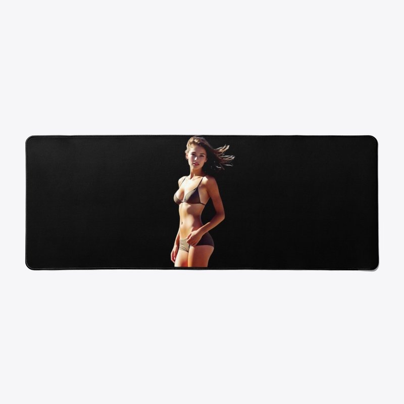 Taupe Bikini Model Sticker