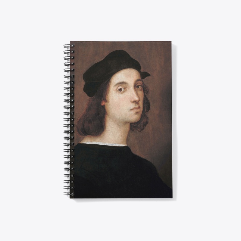 Raphael's Self-portrait (1506) Notebook