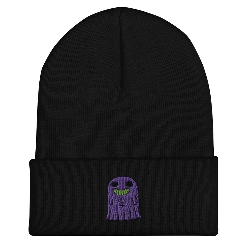 Purple Ghost Dood Bean