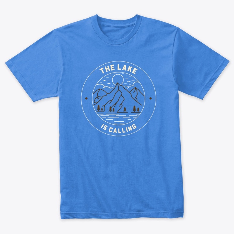 THE LAKE IS CALLING T-SHIRT UNISEX FALL