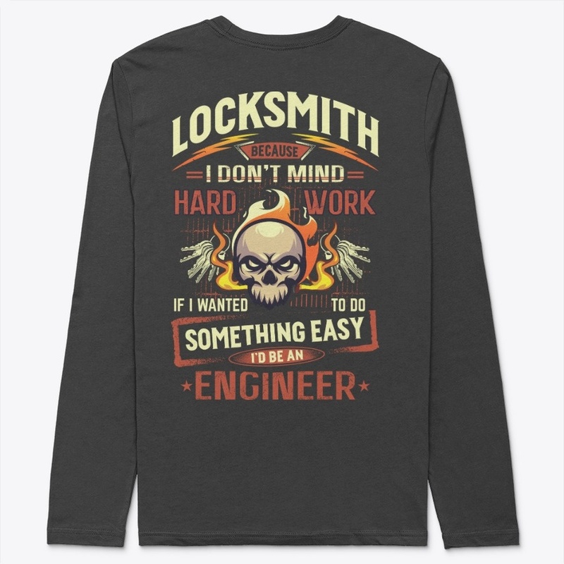 Hardworking Locksmith Hoodie