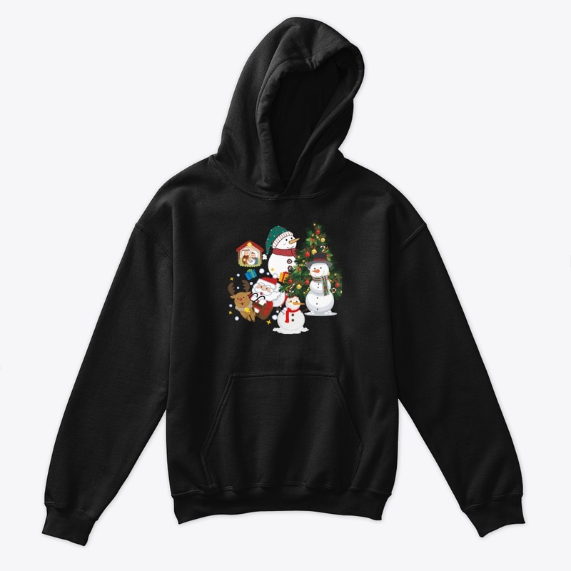 CHRISTMAS CUTE SNOWMAN (APPARELS)
