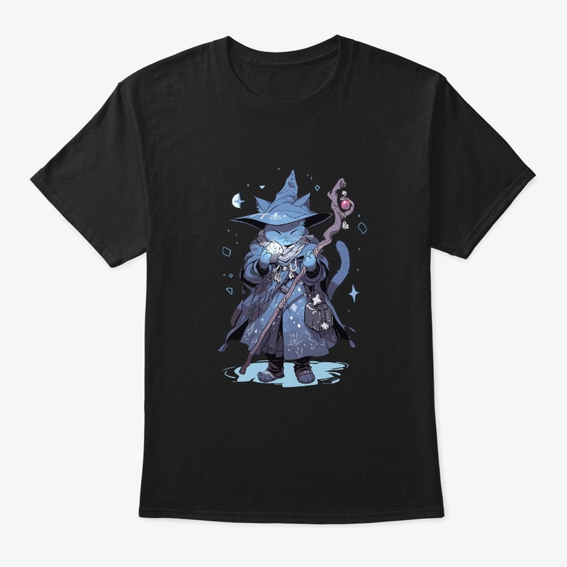 Fantasy Cat Wizard