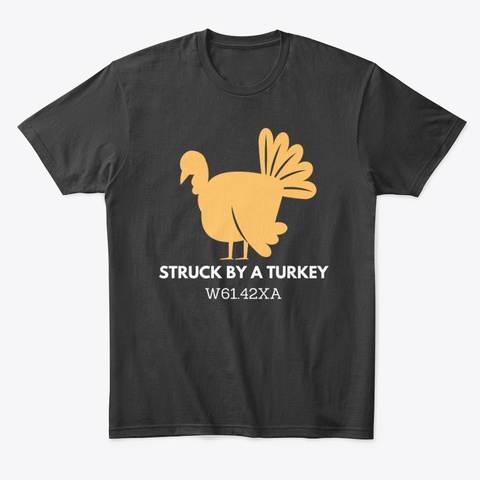 Medical Coding Thanksgiving Tee Black T-Shirt Front