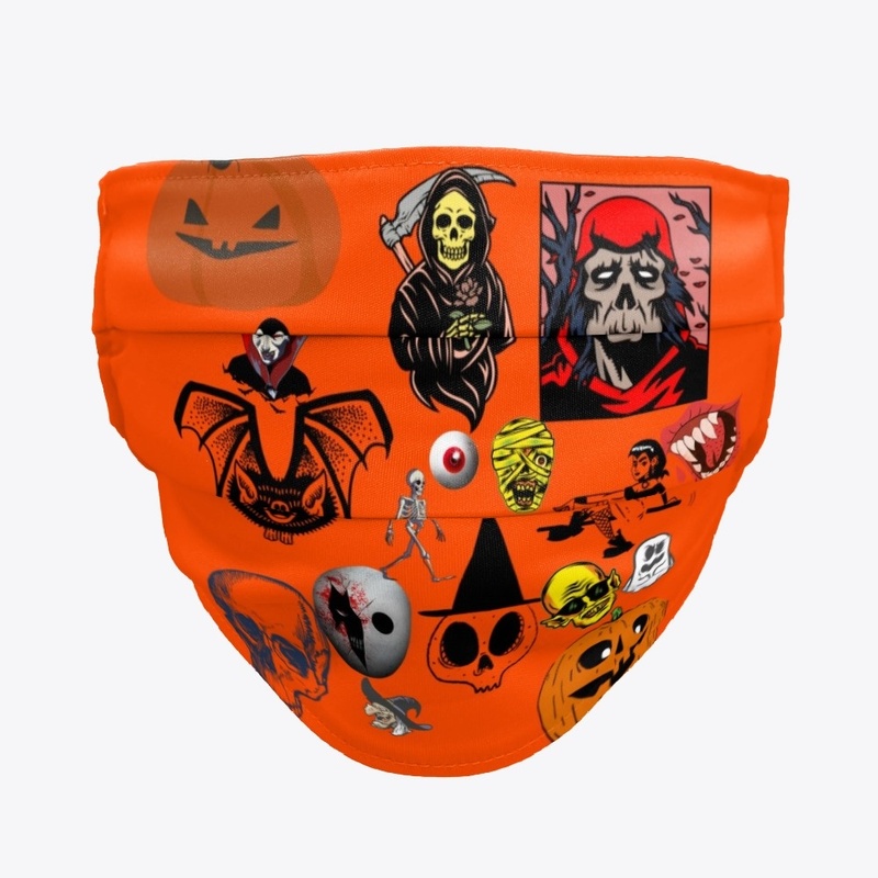Halloween Theme Face Mask