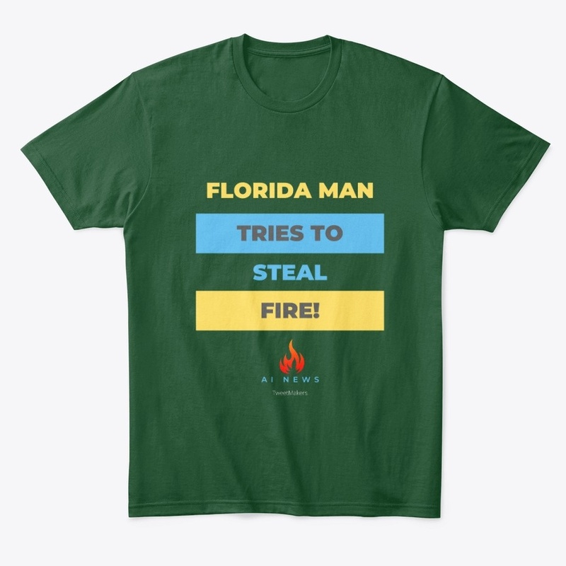 FloridaMan Steals Fire-AI Generated