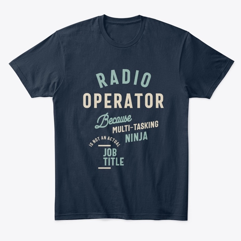 Radio Operator Job Title Men Women Gift