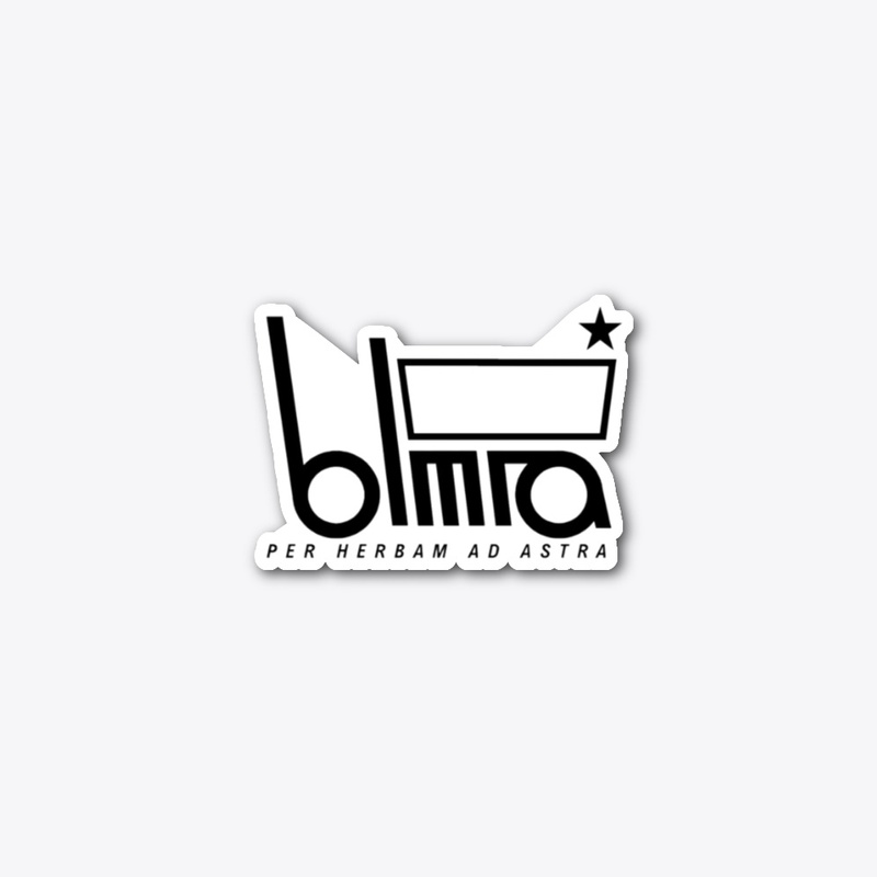 BLMRA Shopping Trolley sticker