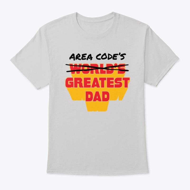 WGD Area Code's Greatest Dad - Style 1