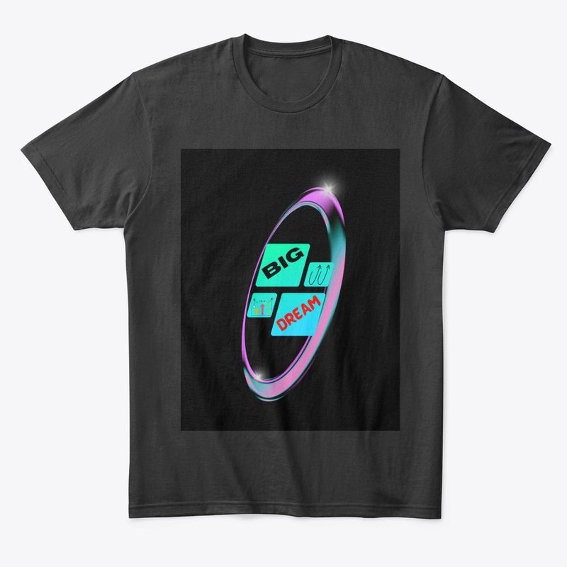 Big Dream Comfortable coffee T-shirts