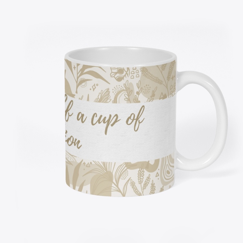 Motivational printed mug
