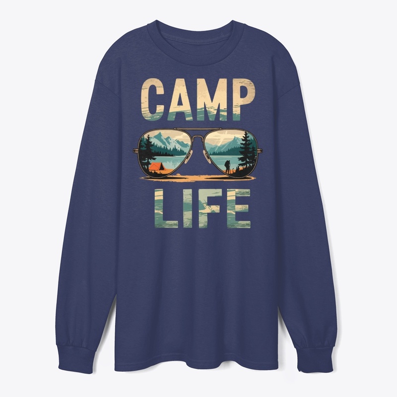 Camp Life T-Shirt – Outdoor Vibes & Fun