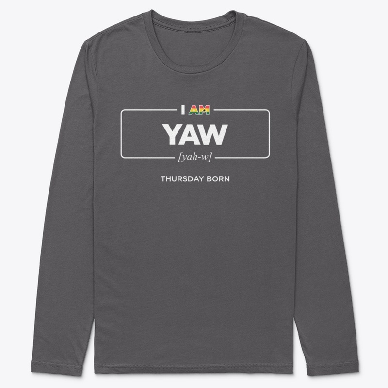Yaw Thursday Born Ghanaian Name  Apparel
