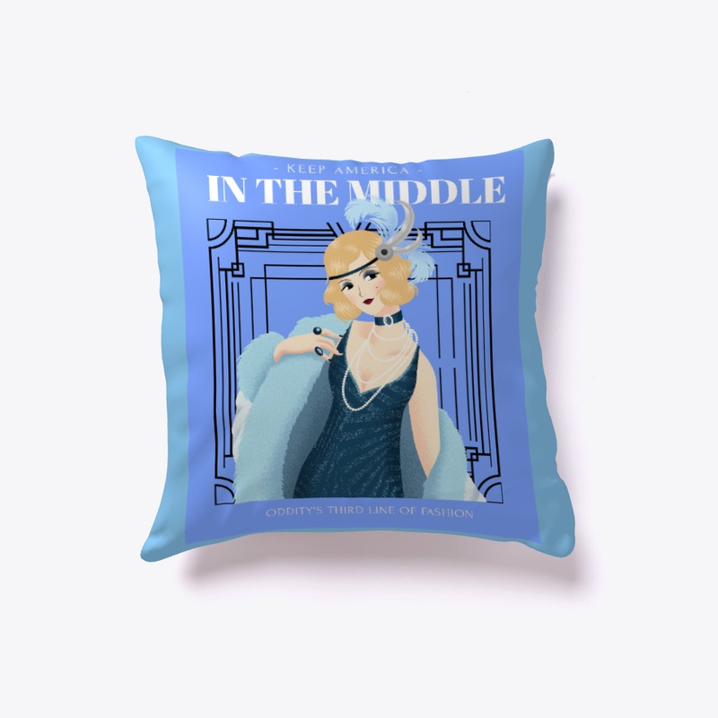 KEEP AMERICA ROARING 20'S PILLOW