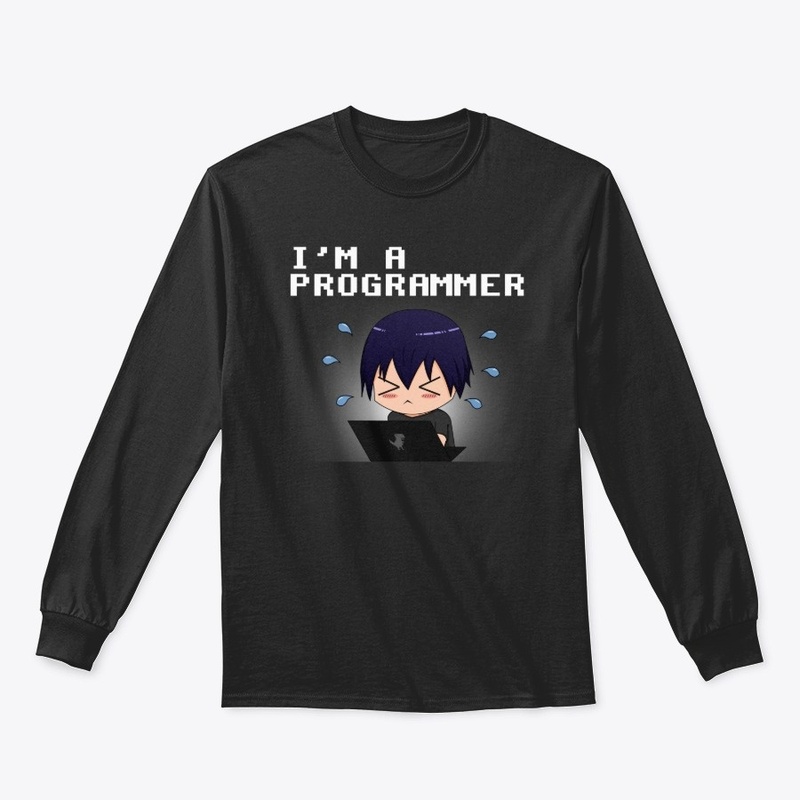 Struggling Chibi Programmer(Dark)