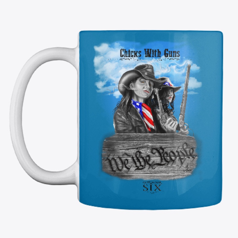 Chicks With Guns Mug