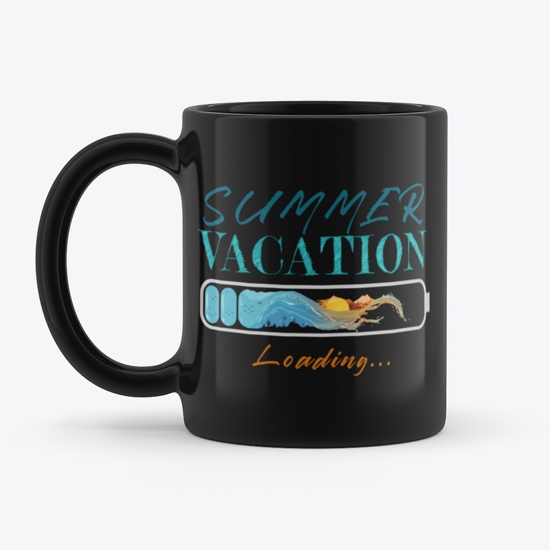 Summer vacation loading,holiday time