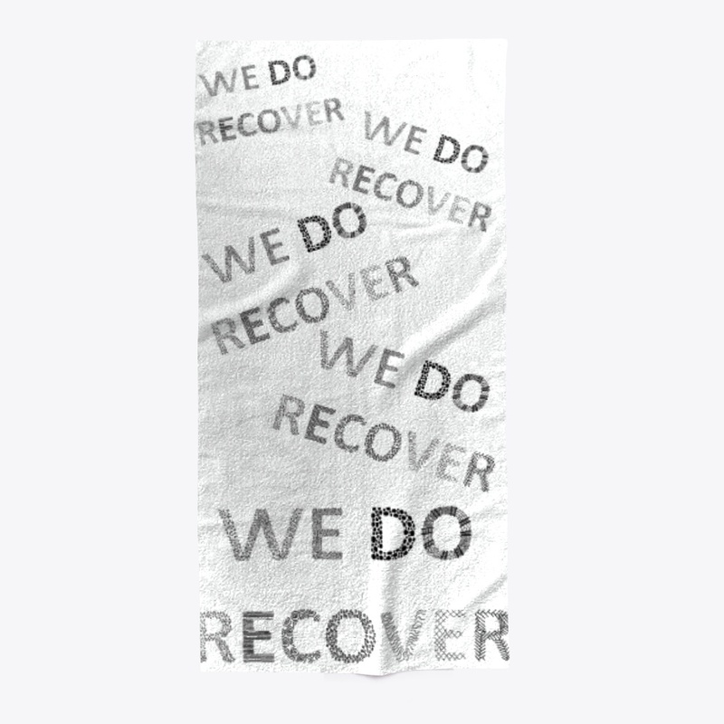 We Do Recover Beach Towel