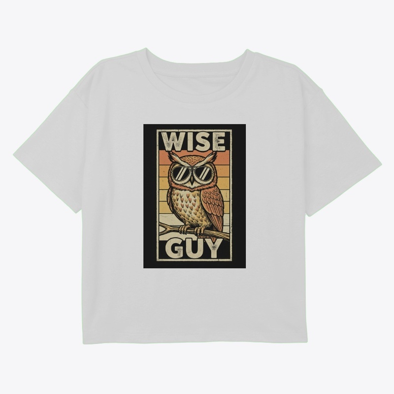 Wise Guy Retro Owl Tee