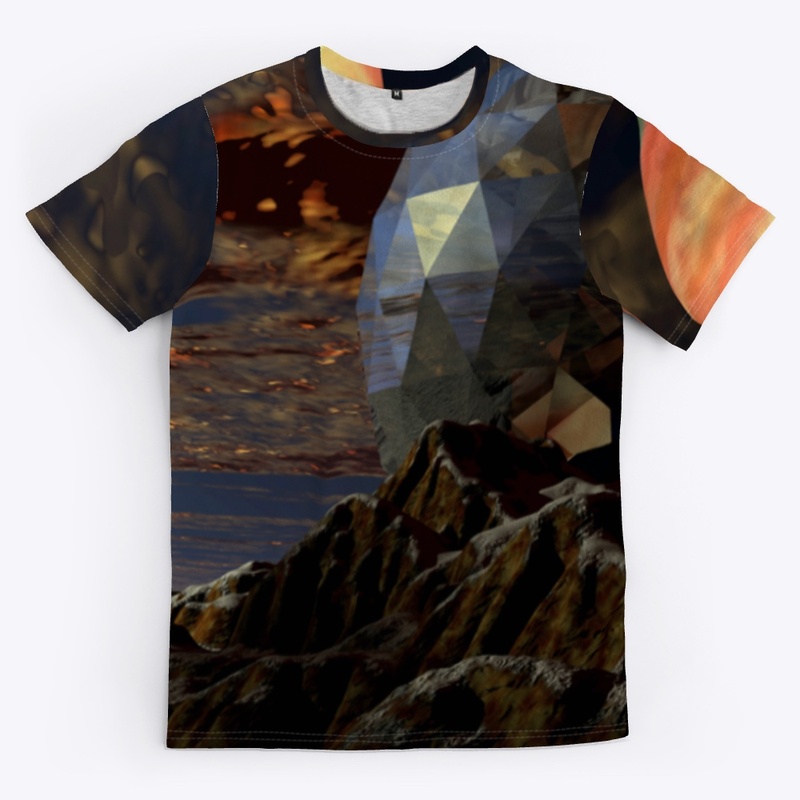 Prismatic Planet Overall T-Shirt