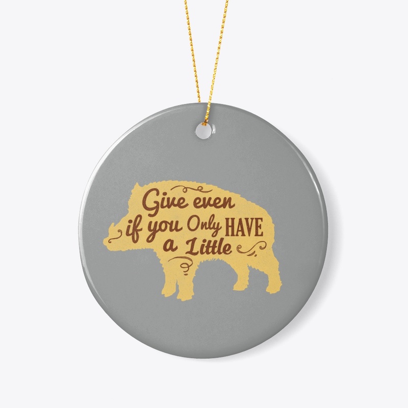 give even if you have a little