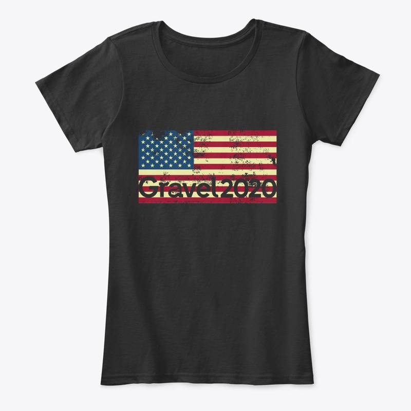 American Flag Mike Gravel 2020 T-Shirt