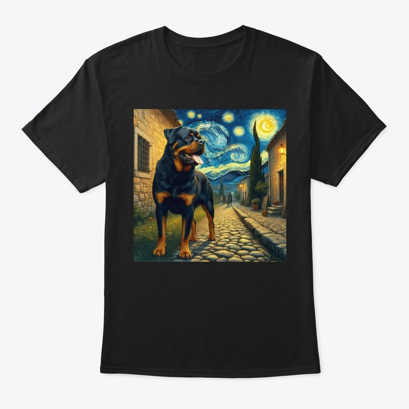 Rottweiler on street