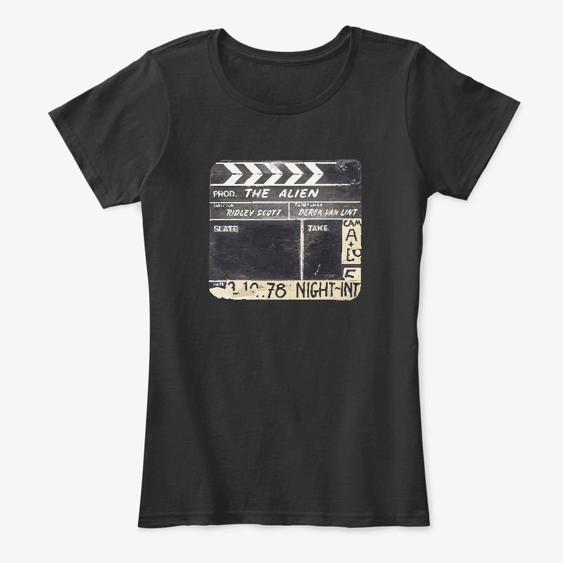 Alien clapperboard