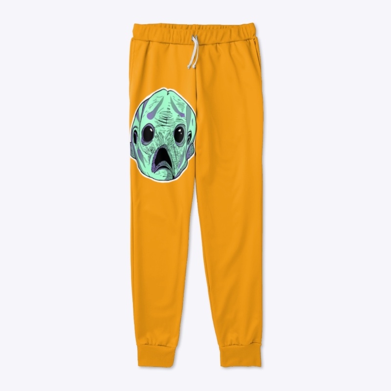 Cool Fishy Alien comic style design