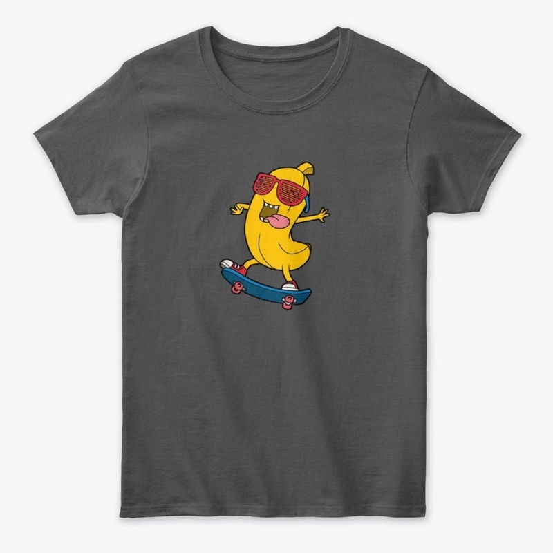 Banana's Skate Board T-Shirt