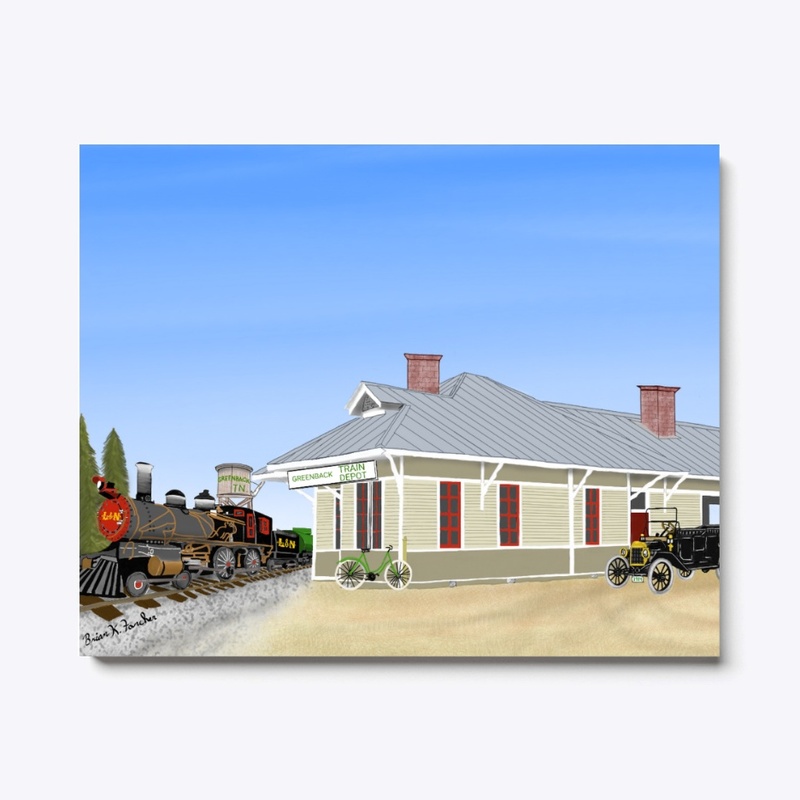 Greenback Train Depot - Tennessee 