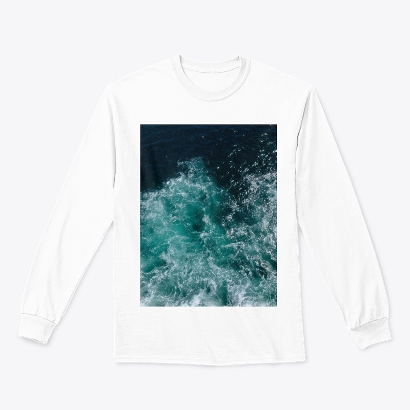 Cool ocean design backpack 